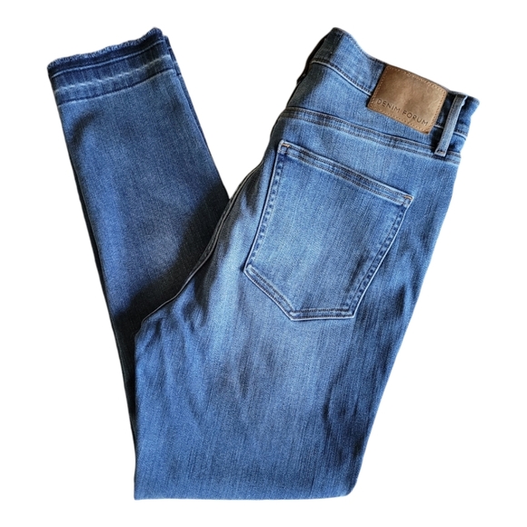 Denim Forum The Lola High Rise Skinny Crop size 30 - Picture 2 of 13